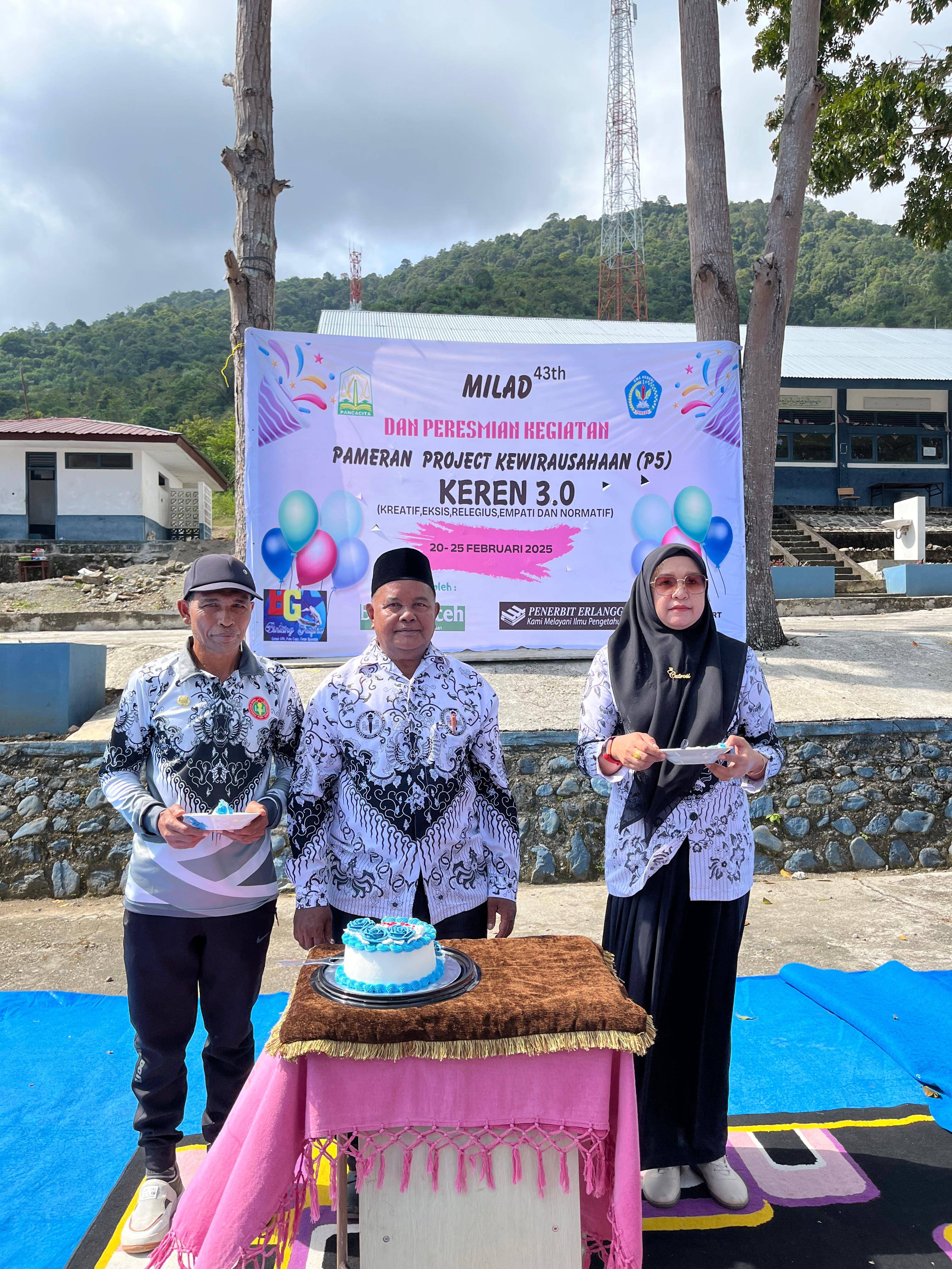 Pembukaan Milad ke 43.KEREN 3.0